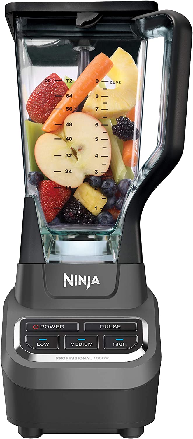 Ninja BL610 Professional 72 Oz Countertop Blender with 1000-Watt